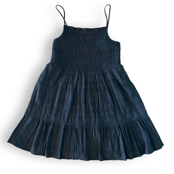 CRYSTAL DOLL Women's Black Adjustable Straps Short Dress Juniors XL - Picture 4 of 14